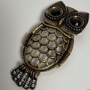 Owl Brooch Pendant